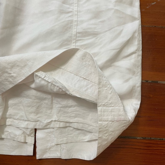 Bergdorf Goodman / Milly NY Boat Neck White Sheath Dress - Size 4 - Picture 14 of 16